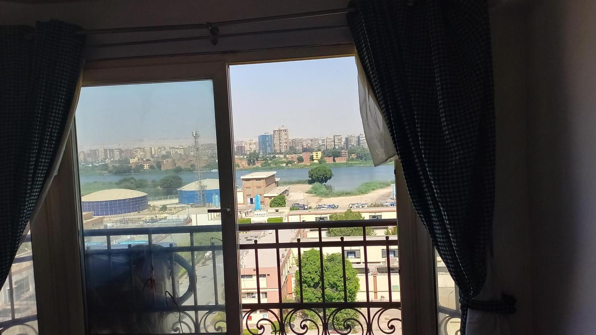 Апарт отель Nile House Giza Экстерьер фото