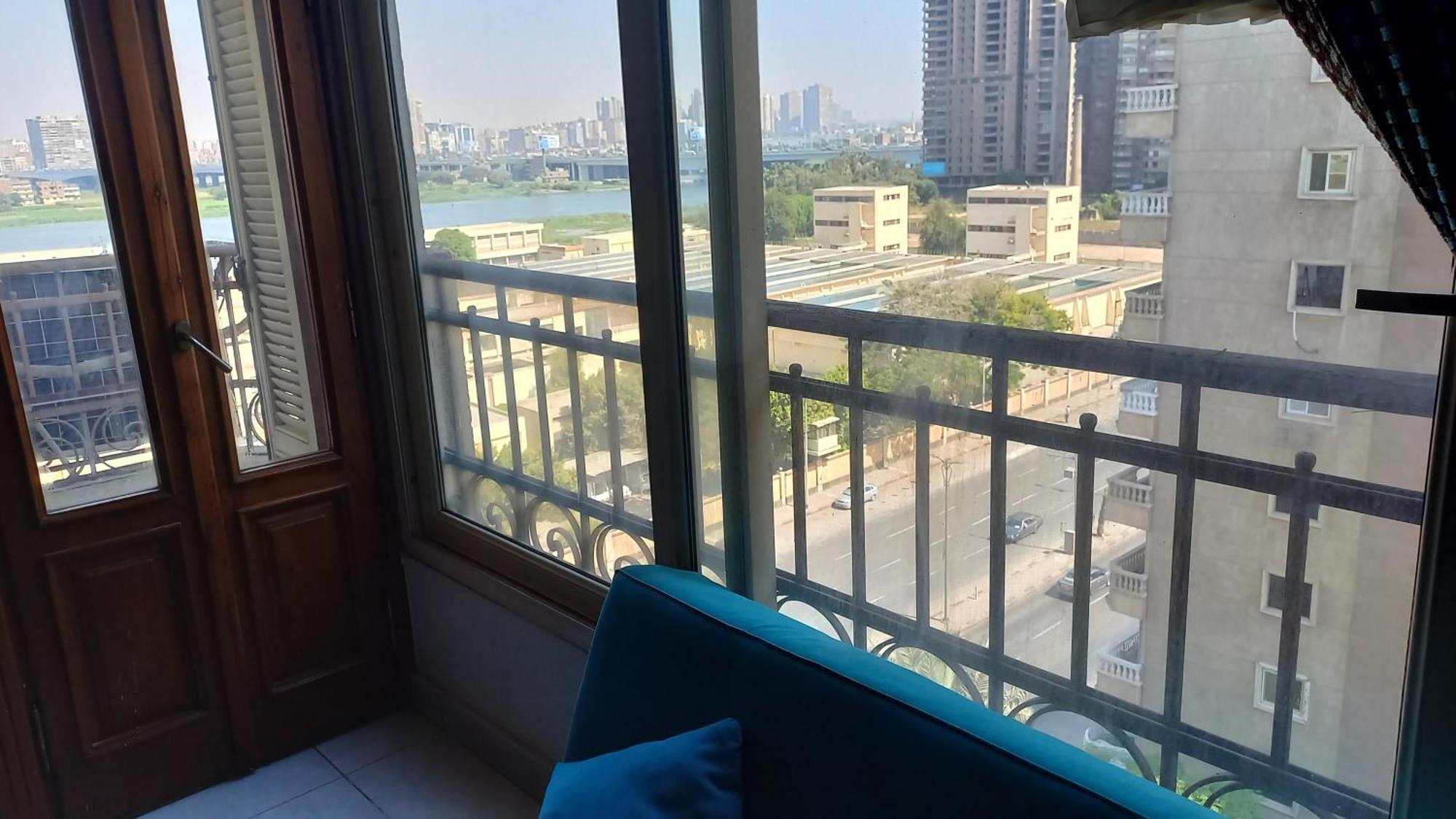 Апарт отель Nile House Giza Экстерьер фото